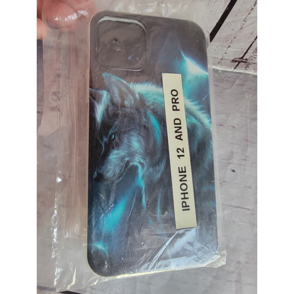 New iPhone 12 Pro Phone Case Wolf Animal Case